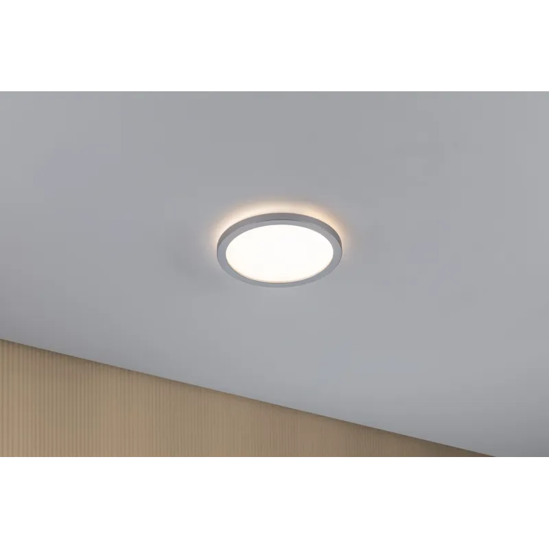 Panneau Atria Shine 11,2W 3000K 190mm 230V chrome dépoli plastique