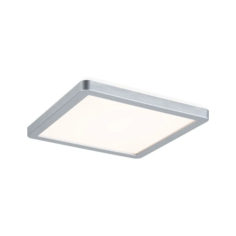 Panneau Atria Shine 11,2W 3000K 190x190mm 230V chrome dépoli plastique