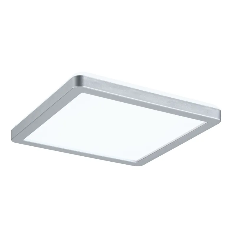 Panneau Atria Shine 11,2W 4000K 190x190mm 230V chrome dépoli plastique