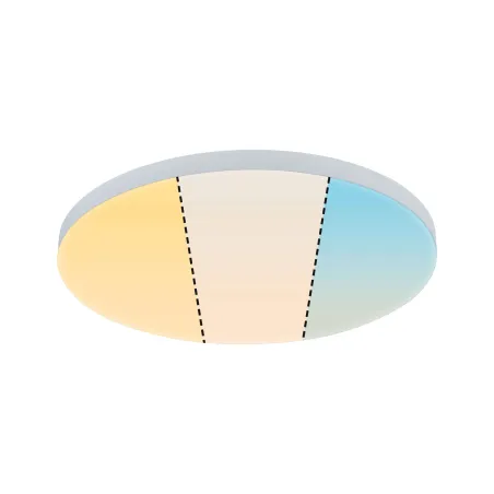 Panneau Velora 400mm 20W blanc switch 230V Métal