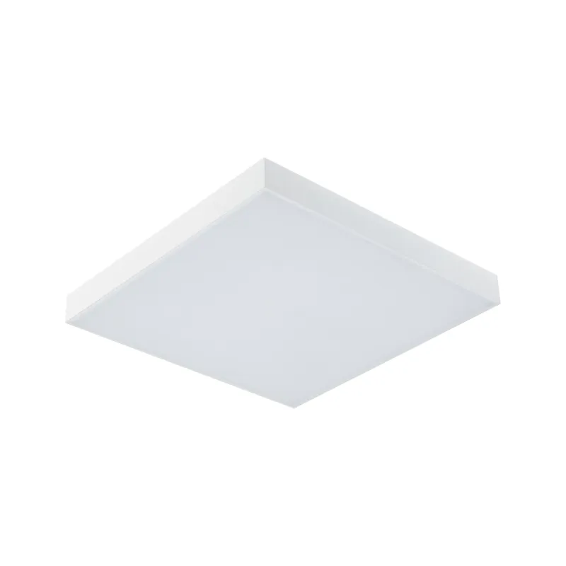 Panneau Velora Rainbow 295x295mm 13,2W dynamic RGWB blanc 230V Métal
