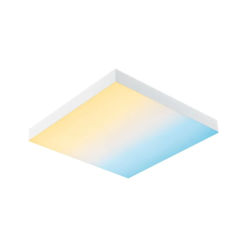Panneau Velora Rainbow 295x295mm 13,2W dynamic RGWB blanc 230V Métal