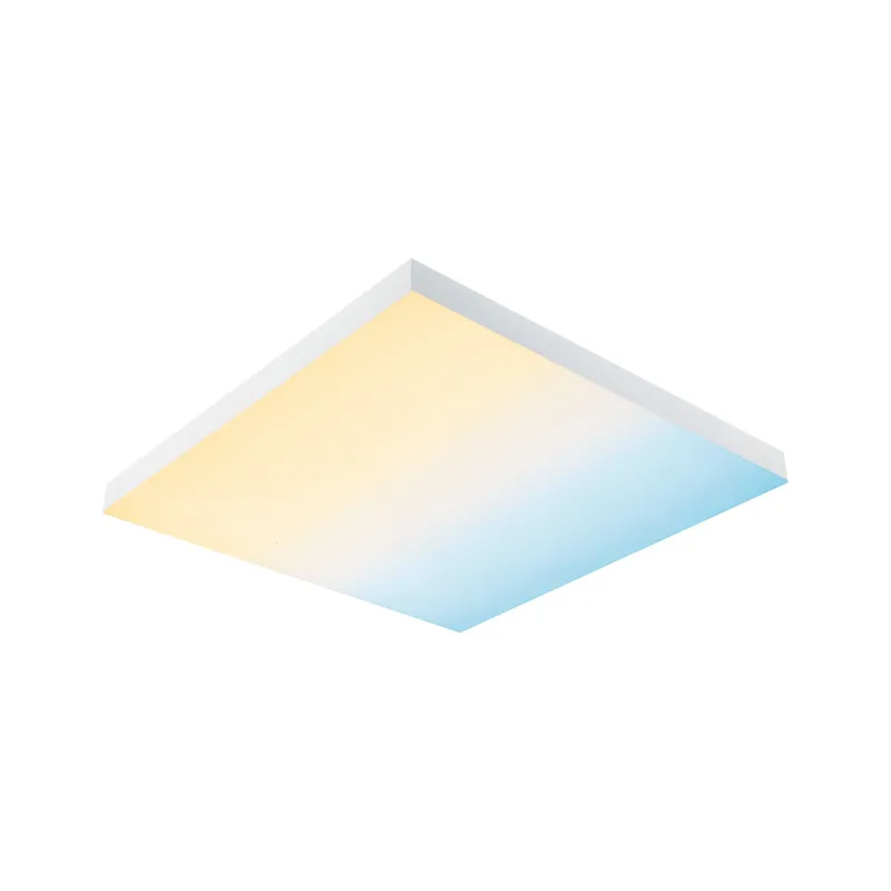 Panneau Velora Rainbow 450x450mm 19W dynamic RGWB blanc 230V Métal