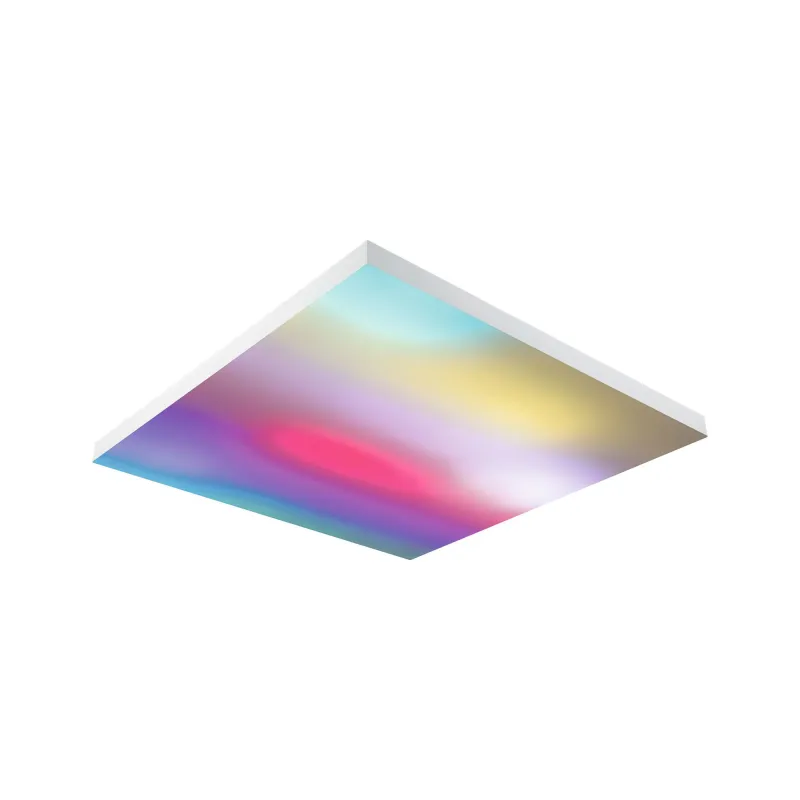 Panneau Velora Rainbow 595x595mm 31W dynamic RGWB blanc 230V Métal