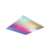 Panneau Velora Rainbow 595x595mm 31W dynamic RGWB blanc 230V Métal