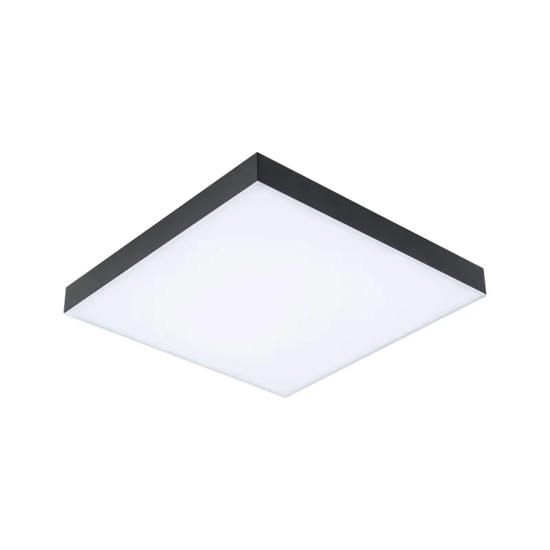 Panneau Velora Rainbow 295x295mm 13,2W dynamic RGBW noir 230V Métal