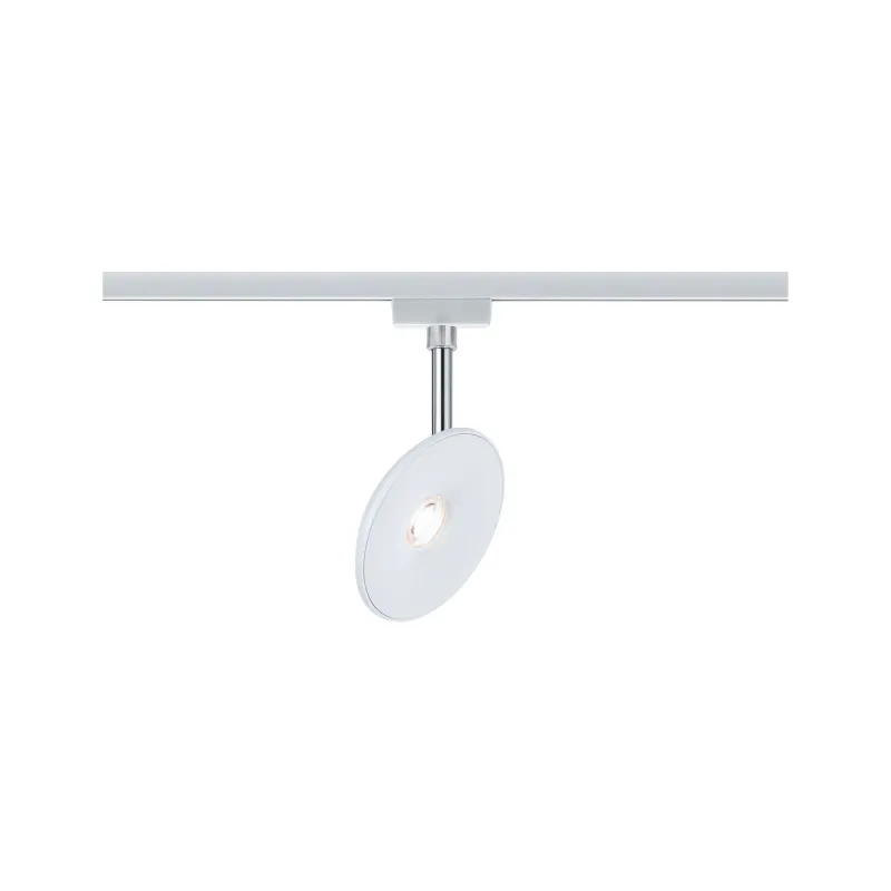 Spot URail Sphere 7,4W Chrome mat Chrome 230 V plastique gradable 2...