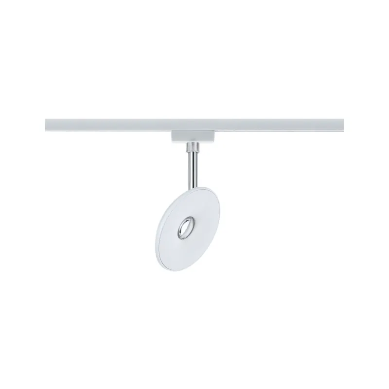 Spot URail Sphere 7,4W Chrome mat Chrome 230 V plastique gradable 2...