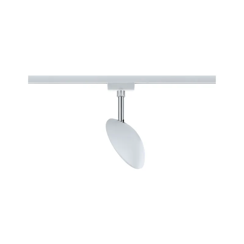 Spot URail Sphere 7,4W Chrome mat Chrome 230 V plastique gradable 2...