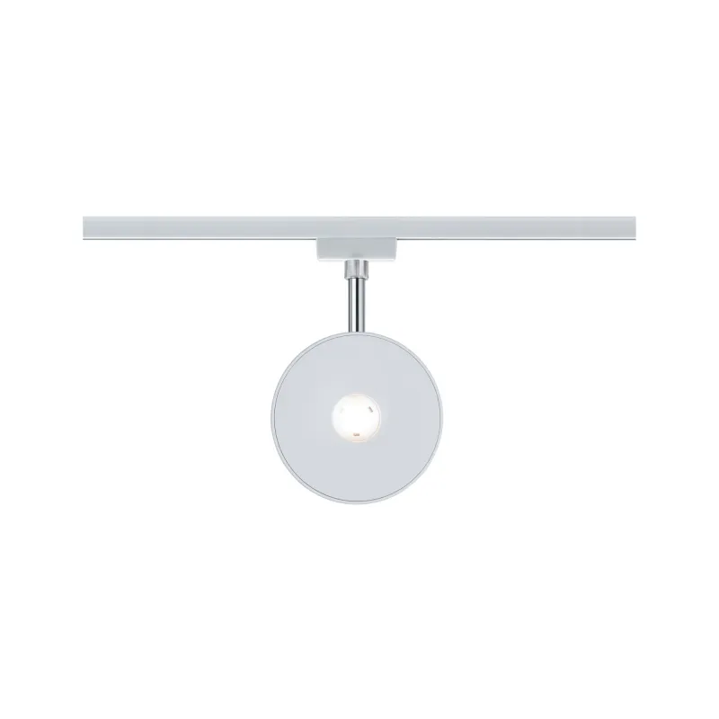 Spot URail Sphere 7,4W Chrome mat Chrome 230 V plastique gradable 2...