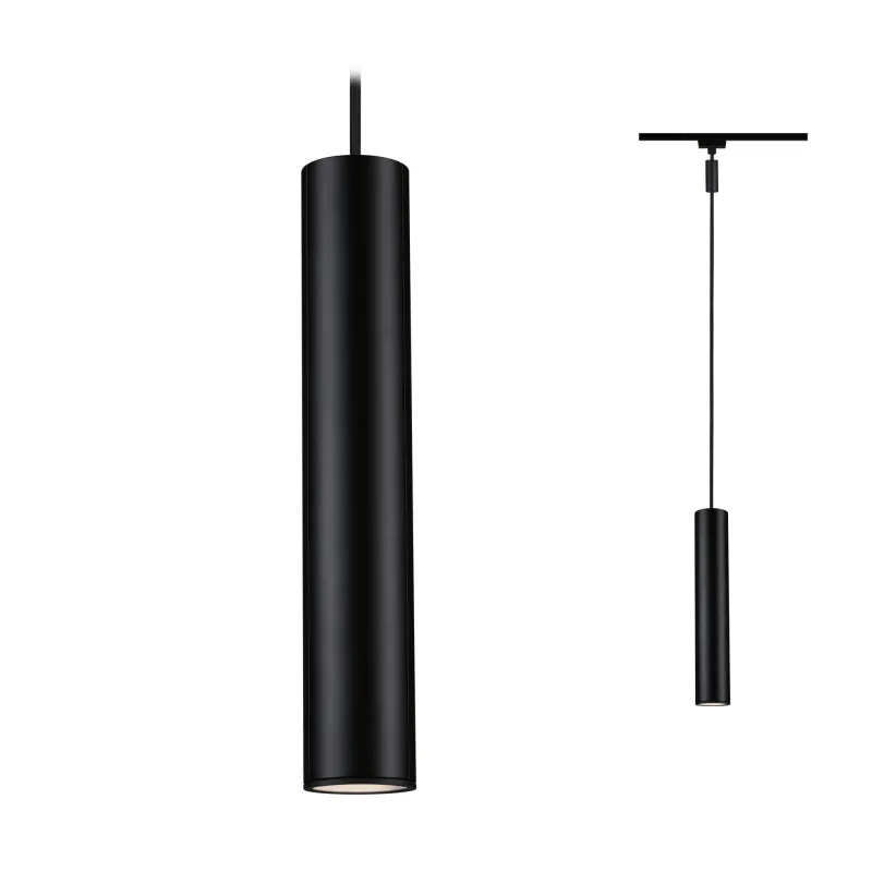 URail Suspension Catalejo max10W GU10 Noir dépoli 230V métal