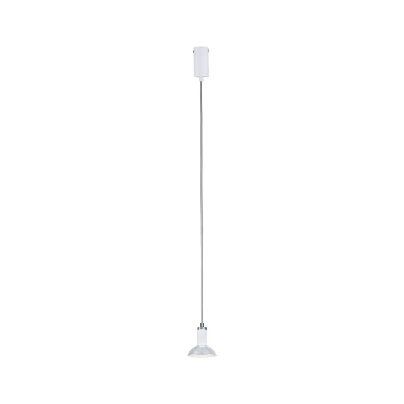 Suspension Runa max 1x_W GU10 Blanc/Gris 230V Métal