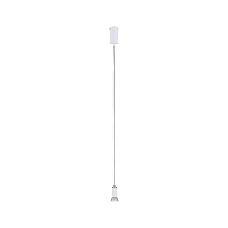 Suspension Runa max 1x_W GU10 Blanc/Gris 230V Métal