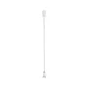 Suspension Runa max 1x_W GU10 Blanc/Gris 230V Métal