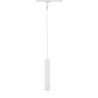 Suspension URail Catalejo max10W GU10 Blanc /Chrome dépoli 230V Métal