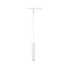 Suspension URail Catalejo max10W GU10 Blanc /Chrome dépoli 230V Métal