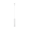 Suspension URail Catalejo max10W GU10 Blanc /Chrome dépoli 230V Métal