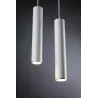 Suspension URail Catalejo max10W GU10 Blanc /Chrome dépoli 230V Métal