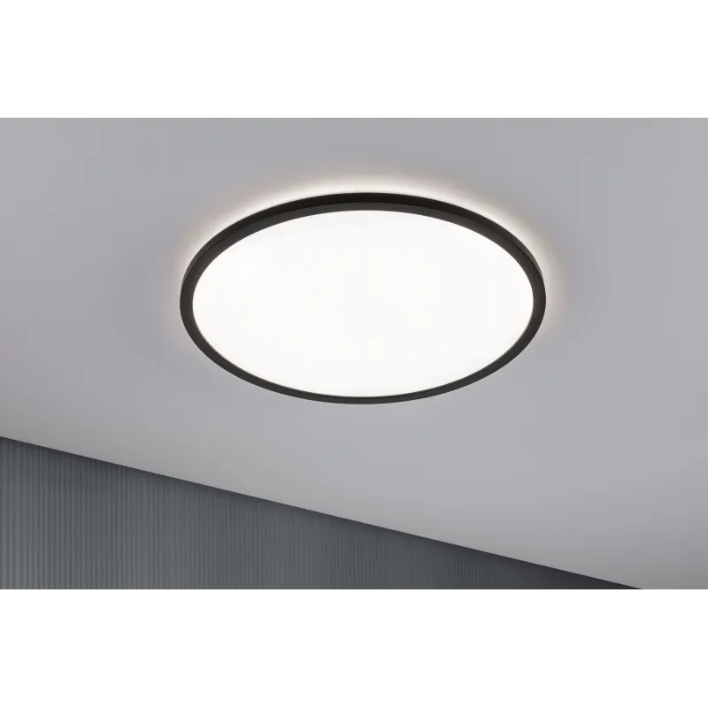 Panneau Atria Shine 22W 4000K 3StepDim 420 mm 230V Noir plastique