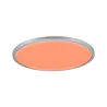 Panneau Atria Shine 20W RGBW 420mm 230V chrome dép plastique