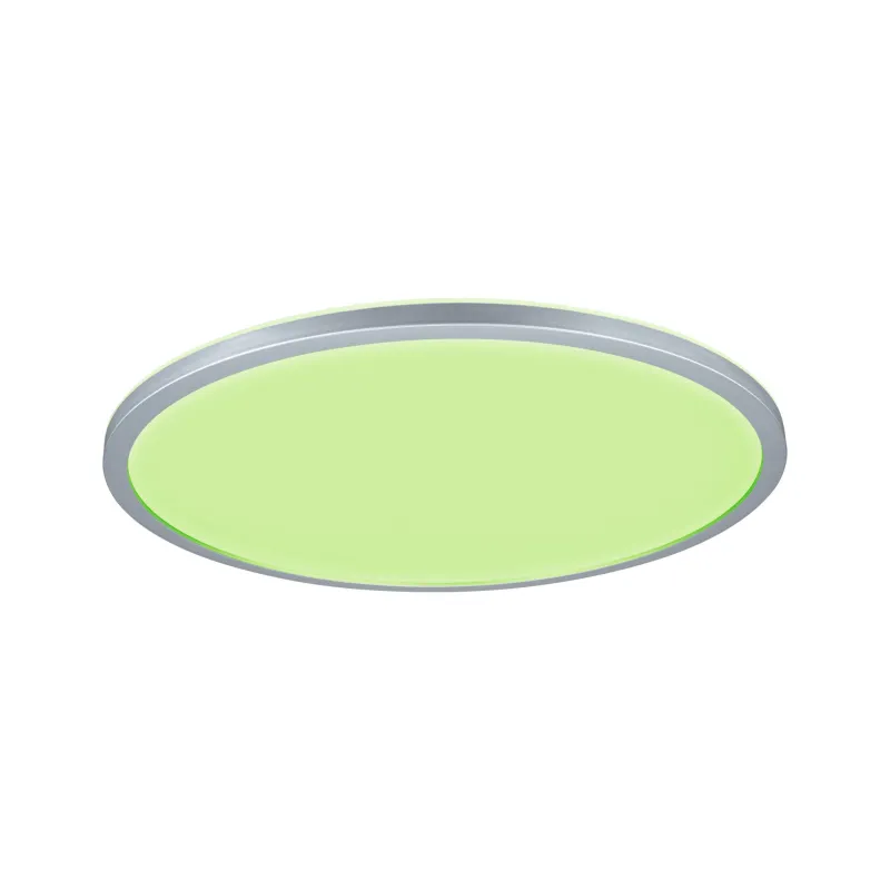 Panneau Atria Shine 20W RGBW 420mm 230V chrome dép plastique