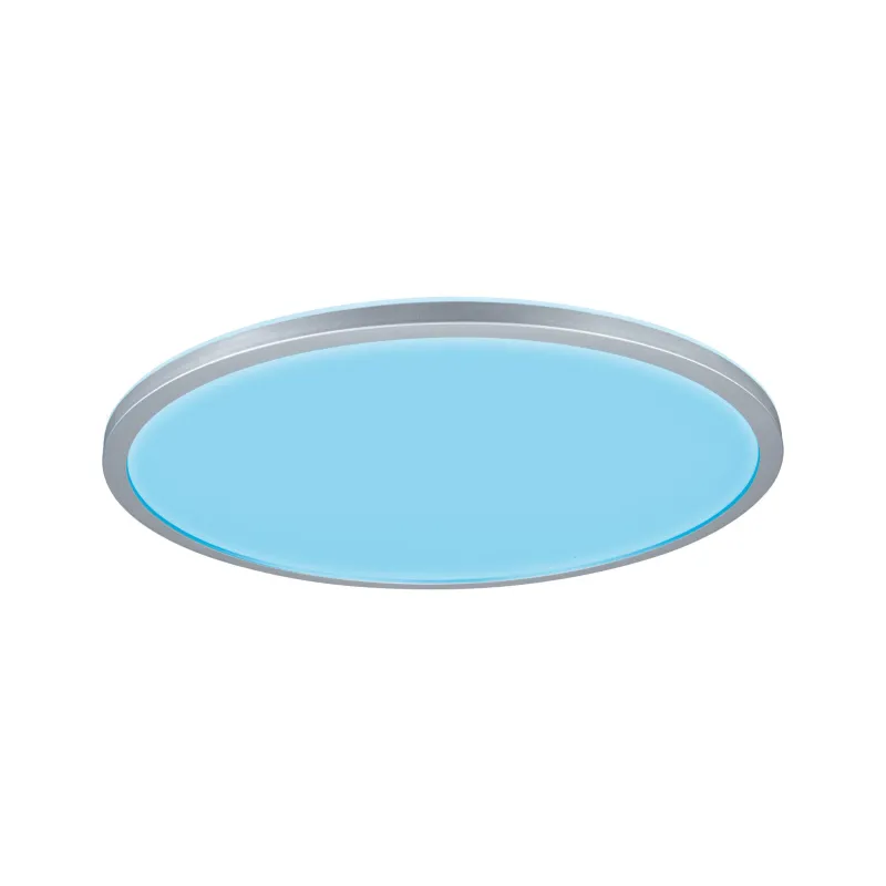 Panneau Atria Shine 20W RGBW 420mm 230V chrome dép plastique