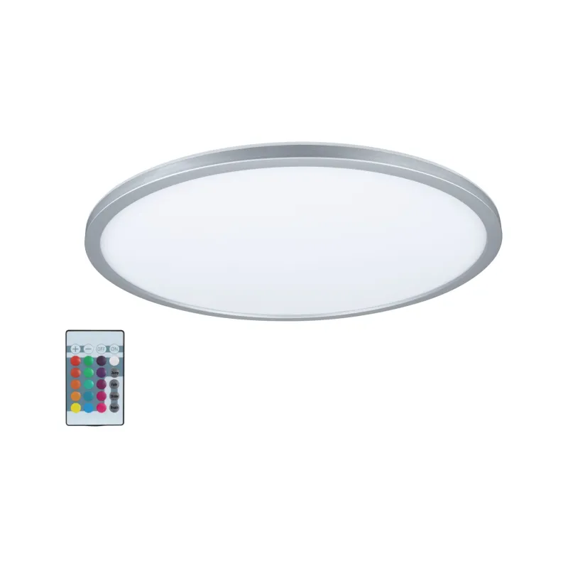 Panneau Atria Shine 20W RGBW 420mm 230V chrome dép plastique
