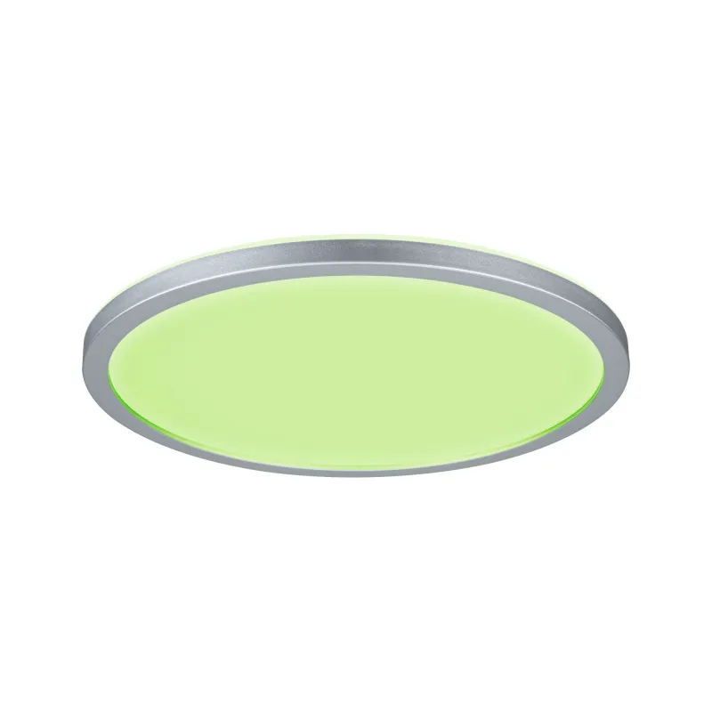 Panneau Atria Shine 12W RGBW 293mm 230V chrome dép plastique
