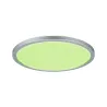 Panneau Atria Shine 12W RGBW 293mm 230V chrome dép plastique