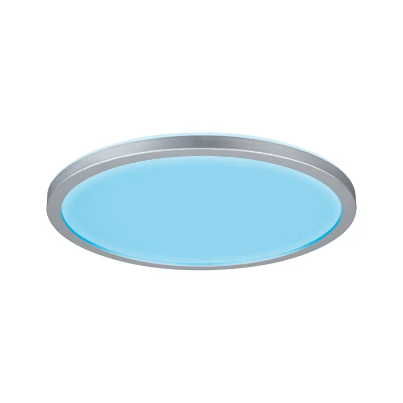 Panneau Atria Shine 12W RGBW 293mm 230V chrome dép plastique