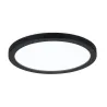 Panneau Atria Shine 11,2W 4000K 190mm 230V noir synthétique