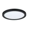 Panneau Atria Shine 11,2W 4000K 190mm 230V noir synthétique