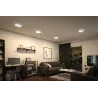 Panneau Atria Shine 11,2W 4000K 190mm 230V noir synthétique