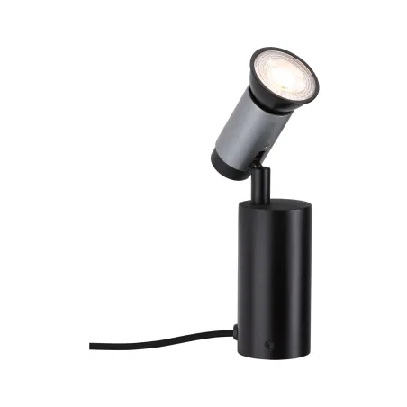 Lampe à poser/applique Runa max 1x_W GU10 Noir/Anthracite 230V métal