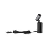 Lampe à poser/applique Runa max 1x_W GU10 Noir/Anthracite 230V métal