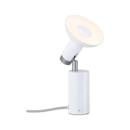 Lampe à poser/applique Runa max 1x_W GU10 Blanc/Gris 230V Métal