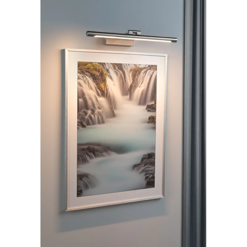LED éclaiage de tableau Art K alu brossé 400mm