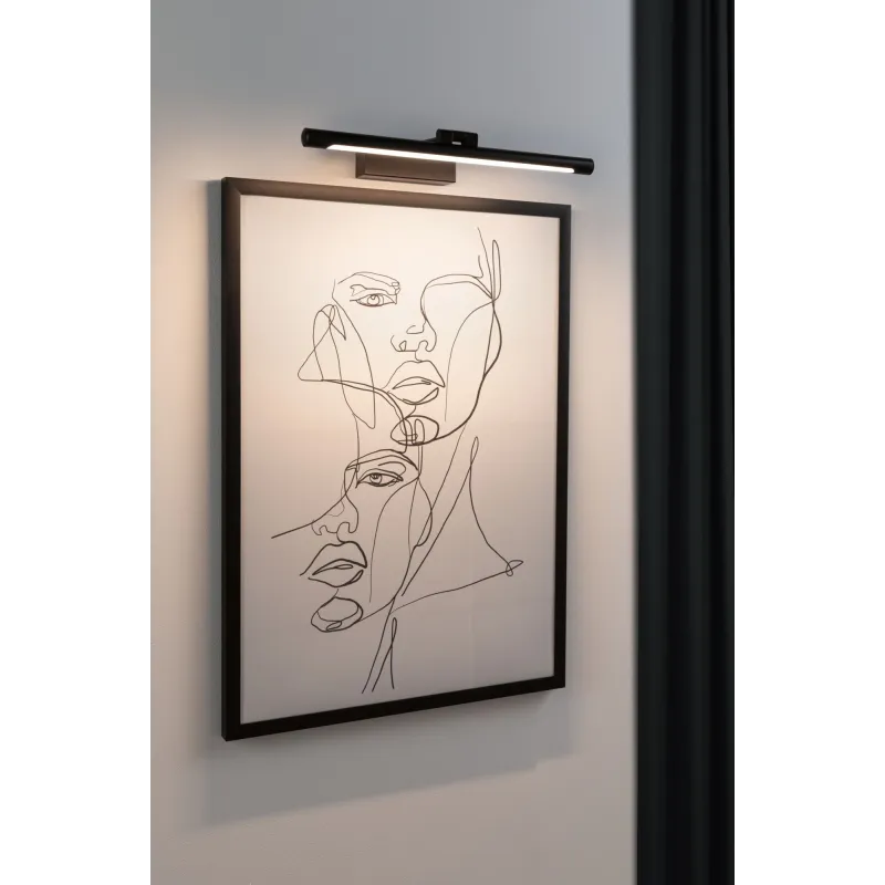 LED éclairage de tableau Art I Noir 400mm