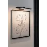 LED éclairage de tableau Art I Noir 400mm
