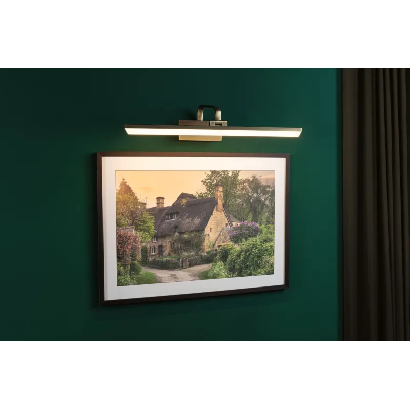 LED éclaiage de tableau Art O laiton patiné 600mm