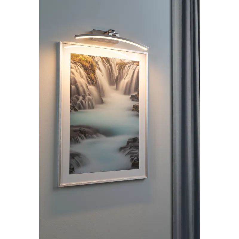 LED éclairage de tableau Art B nickel brossé 400mm