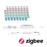 Kit de base MaxLED 500 3m Zigbee RGBW Protect Cover IP44 18W 24V 36VA Argent