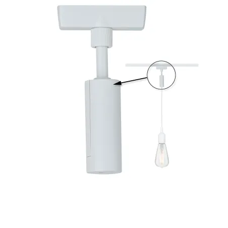 Adaptateur suspension URail Universal Blanc 230 V, métal/plastique