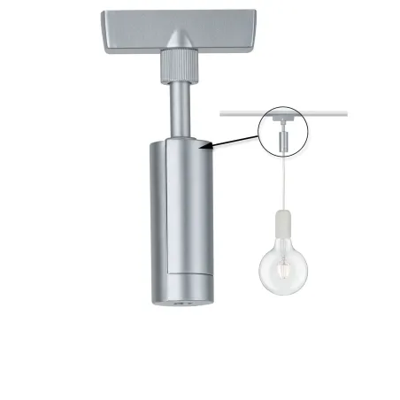 Adaptateur Suspension URail Universal Chrome dépoli 230 V métal/plastique