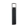 Borne lumineuse ext 230V Padea 3000K Détecteur de mvt IP44 10W anthracite