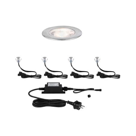 Kit encastré de sol Link+Light Ext 4x0,5W IP67 3000K 12V