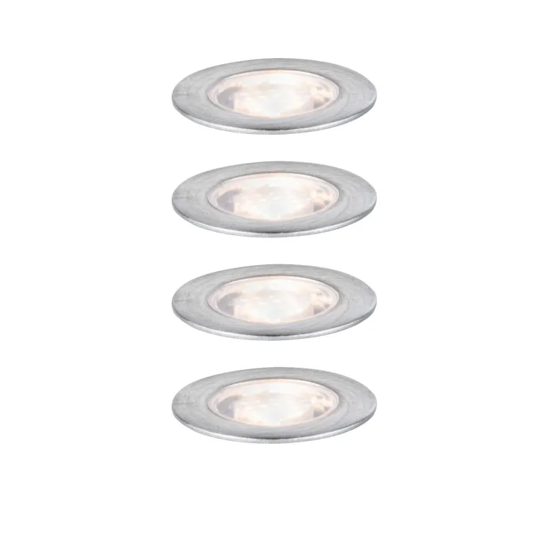 Kit encastré de sol Link+Light Ext 4x0,5W IP67 3000K 12V