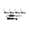 Kit encastré de sol Link+Light Ext 4x0,5W IP67 3000K 12V