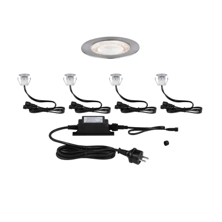 Kit Encastré de sol ext Link+Light 4x0,8W IP67 3000K 12V