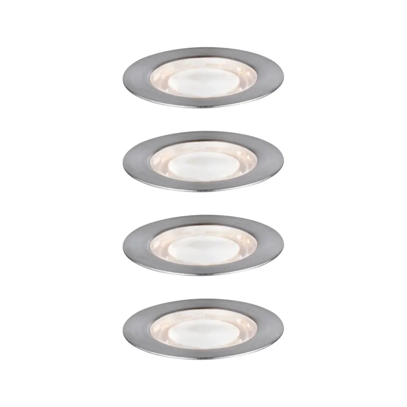 Kit Encastré de sol ext Link+Light 4x0,8W IP67 3000K 12V
